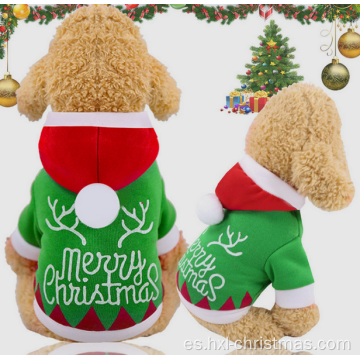 Ropa de invierno para mascotas para fiesta de Navidad